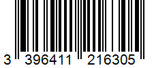 Barcode 3396411216305