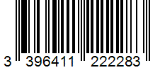 Barcode 3396411222283