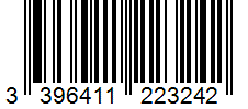 Barcode 3396411223242