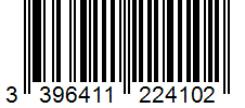 Barcode 3396411224102