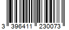 Barcode 3396411230073