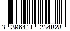 Barcode 3396411234828