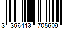 Barcode 3396413705609