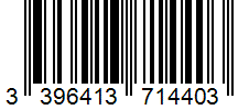 Barcode 3396413714403