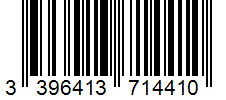 Barcode 3396413714410