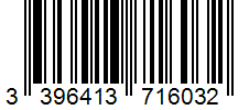 Barcode 3396413716032