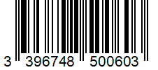 Barcode 3396748500603