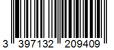 Barcode 3397132209409