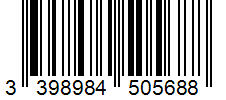 Barcode 3398984505688