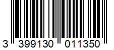 Barcode 3399130011350