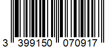 Barcode 3399150070917
