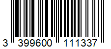 Barcode 3399600111337