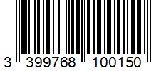 Barcode 3399768100150