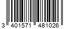 Barcode 3401571481026