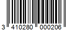 Barcode 3410280000206