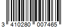 Barcode 3410280007465