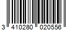 Barcode 3410280020556