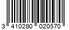 Barcode 3410280020570