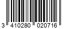 Barcode 3410280020716