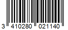 Barcode 3410280021140