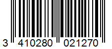 Barcode 3410280021270