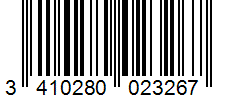 Barcode 3410280023267