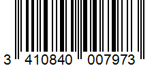 Barcode 3410840007973