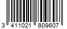 Barcode 3411021809607