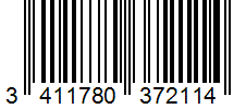 Barcode 3411780372114
