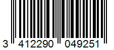 Barcode 3412290049251