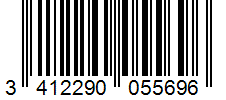 Barcode 3412290055696
