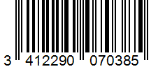 Barcode 3412290070385