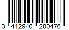 Barcode 3412940200476