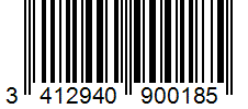 Barcode 3412940900185