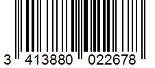 Barcode 3413880022678