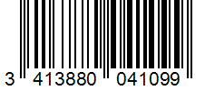 Barcode 3413880041099