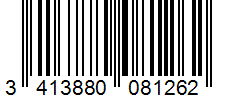 Barcode 3413880081262