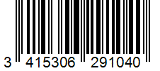 Barcode 3415306291040