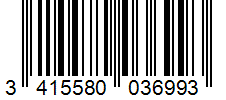 Barcode 3415580036993