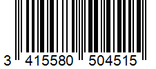 Barcode 3415580504515