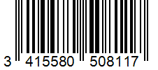 Barcode 3415580508117