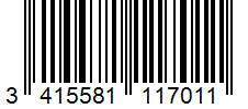 Barcode 3415581117011