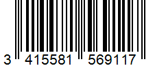 Barcode 3415581569117