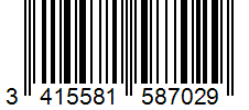 Barcode 3415581587029