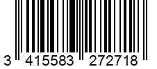 Barcode 3415583272718
