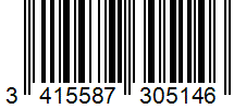 Barcode 3415587305146
