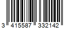 Barcode 3415587332142