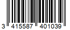 Barcode 3415587401039