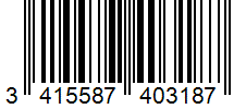 Barcode 3415587403187