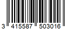 Barcode 3415587503016